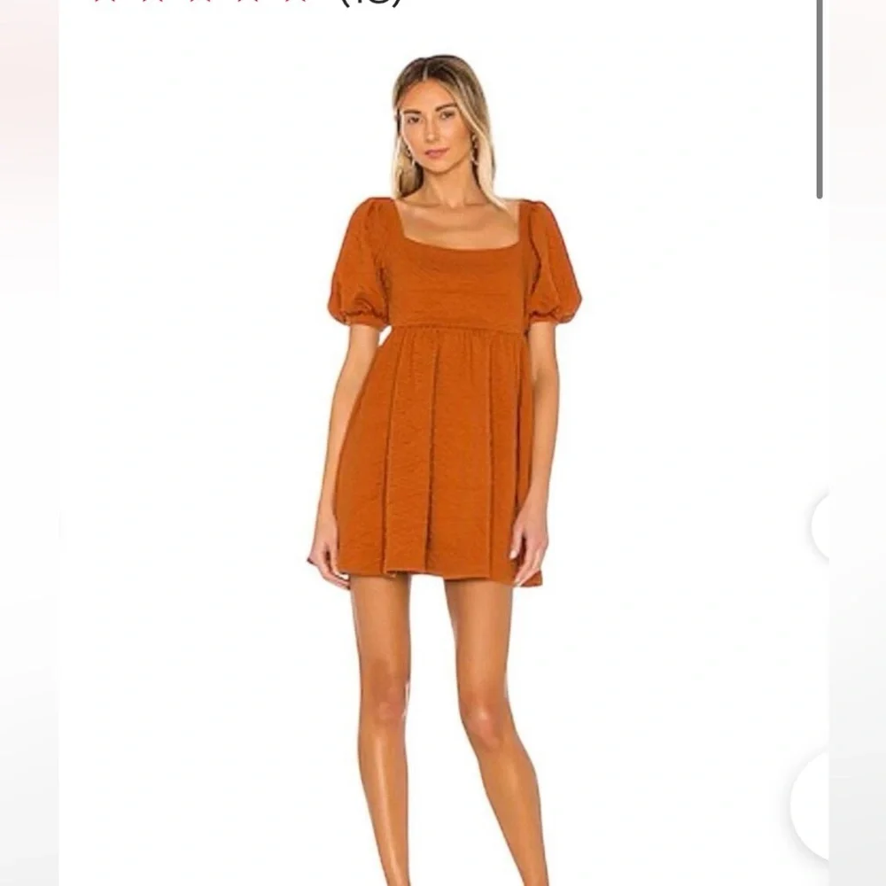 🎉HP🎉Free people puff sleeve babydoll dress - Picture 1 of 4